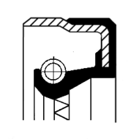 Shaft Seal, differential, CORTECO, OEM 6562890293, Article number 0 1 0 2 0 6 7 7 B, MAN (103068)