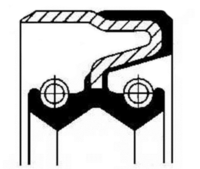 Shaft Seal, differential, CORTECO, OEM 1546480, Article number 0 1 0 3 0 0 9 7 B, VOLVO (103269)