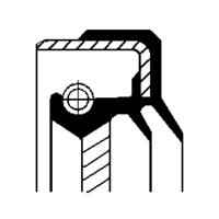 Shaft Seal, differential, CORTECO, OEM 08V525583A, Article number 0 1 0 3 5 1 6 1 B, AUDI (103581)