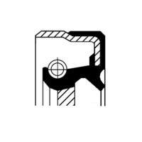 Shaft Seal, differential, CORTECO, OEM 0B4409400C, Article number 0 1 0 3 6 1 7 6 B, AUDI (103625)