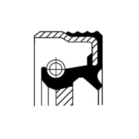Shaft Seal, wheel hub, CORTECO, OEM 9031142006, Article number 1 9 0 1 6 6 4 5 B, TOYOTA (106741)