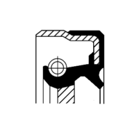 Shaft Seal, differential, CORTECO, OEM 2309970346, Article number 0 1 0 3 4 0 8 1 B, MERCEDES-BENZ (103483)