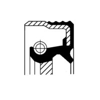 Shaft Seal, differential, CORTECO, OEM 6562790031, Article number 0 1 0 1 6 7 6 8 B, MAN (102894)