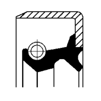 Shaft Seal, crankshaft, CORTECO, OEM BZV1046, Article number 1 5 0 2 6 2 2 0 B, ROVER (106421)