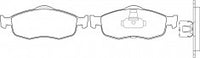 NIBK, Brake Pad, 571522B, PN0277, BENDIX EUR
