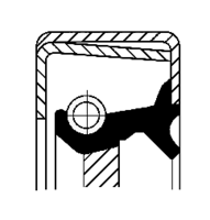 Shaft Seal, differential, CORTECO, OEM 09A409399, Article number 1 9 0 3 3 8 8 3 B, AUDI (109013)