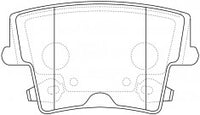NIBK, Brake Pad, DB2062, PN0422, BENDIX AUS