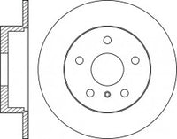 Rotor Disc, NIBK, 0060569164, RN1283, ALFA ROMEO (009495)