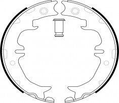 ผ้าเบรก NIBK, BS1794, FN0567, BENDIX AUS (018298)