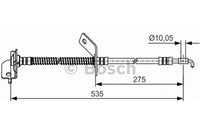 Brake Hose, BOSCH, 58731-2L000, 1987 476 451, HYUNDAI  (020869)