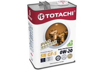 น้ำมันเครื่อง Totachi, EXTRAFUELECNOMY0W-20,4L, 08217-99974, L102013, ACURA (061230)