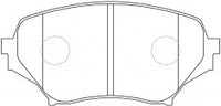 NIBK, Brake Pad, DB2063, PN0387, BENDIX AUS
