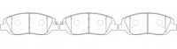 NIBK, Brake Pad, D1917-8929, PN0789, FMSI