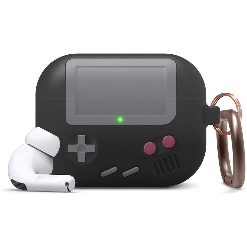 elago AW5 Case Compatible with AP Pro with Keychain, Classic Handheld Game Console Design Case