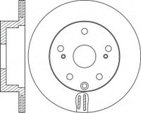 Rotor Disc, NIBK, 42431-22170, RN2029V, TOYOTA (018928)