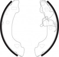 NIBK, Brake Shoes, 362313B, FN0601, BENDIX EUR