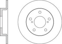 Rotor Disc, NIBK, 43206-2Y002, RN1583, NISSAN (018379)