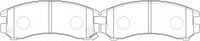 NIBK, Brake Pad, A-213WK, PN2367, AKEBONO