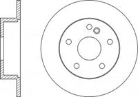 Rotor Disc, NIBK, 204 423 05 12, RN31002, MERCEDES-BENZ (017876)