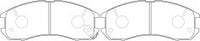 ผ้าเบรค NIBK, A-249WK, PN5194, AKEBONO (018026)