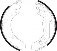 ผ้าเบรก NIBK, BS1702, FN11158, BENDIX AUS (017404)