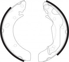 NIBK, Brake Shoes, BS1702, FN11158, BENDIX AUS