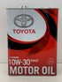 Motor Oil, TOYOTA, 4 Liter, GENUINE, 08880-83320, SP 10W-30 (116229)