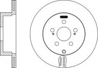 Rotor Disc, NIBK, 561738B, RN1099V, BENDIX (018996)
