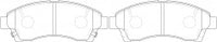 NIBK, Brake Pad, DB1322, PN5804, BENDIX
