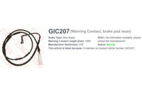 Wire-Sensor, TRW, 34 35 6 762 253, GIC207, BENTLEY (074321)