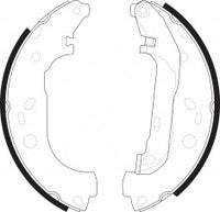 NIBK, Brake Shoes, 1 365 486, FN0584, FORD