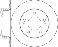 Rotor Disc, NIBK, 48401-09002, RN1657, SSANGYONG (018703)