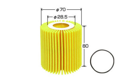 TOYOTA Oil Filter EO-1102 04152-38010