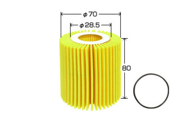 TOYOTA Oil Filter EO-1102 04152-38010