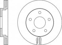 Rotor Disc, NIBK, BP4Y3325XB, RN1193V, MAZDA (017985)