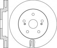 Rotor Disc, NIBK, 43512-21030, RN1946V, TOYOTA (018884)