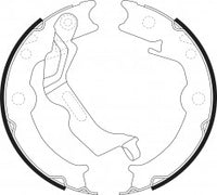 NIBK, Brake Shoes, 96348197, FN0658, CHEVROLET
