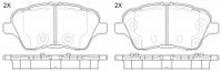 NIBK, Brake Pad, D1730-8954, PN51010, FMSI