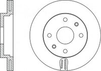 Rotor Disc, NIBK, 51712-1G000, RN1370V, HYUNDAI (017408)