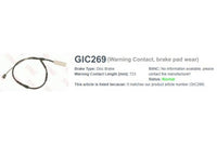 Wire-Sensor, TRW, 34356792560, GIC269, BMW (077196)