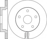 Rotor Disc, NIBK, 68035 022AB, RN1726V, CHRYSLER (017672)