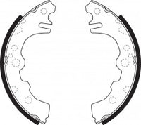 NIBK, Brake Shoes, NN5030, FN0042, AKEBONO