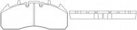ผ้าเบรค, NIBK, MDP3174K, PN0451, MERITOR (019144)