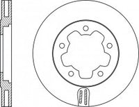 จานโรเตอร์, NIBK, MB205698, RN1810V, MITSUBISHI (018170)