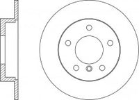 Rotor Disc, NIBK, 34 20 9 804 830, RN1602, MINI (018162)
