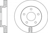 Rotor Disc, NIBK, LA95-33-25X, RN1314V, MAZDA (018011)