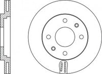 Rotor Disc, NIBK, 561409B, RN1372V, BENDIX (016926)