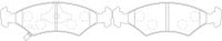 ผ้าเบรค NIBK DB1335 PN0051 BENDIX AUS (017706)