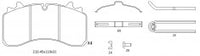 NIBK, Brake Pad, 0877935, PN0918, DAF