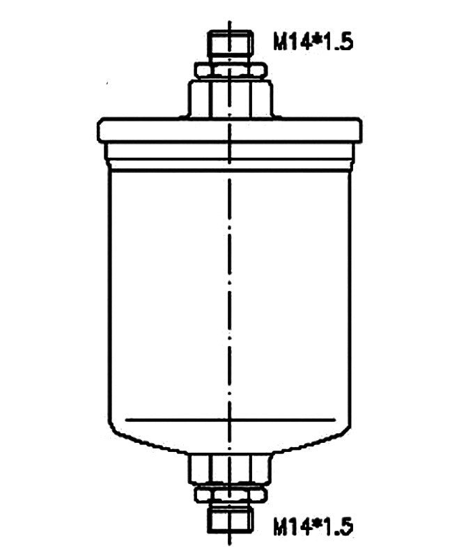 JS,, Petrol Filter (INJECTOR & CARBURETOR), 043-0806, FS2019, SSANGYONG